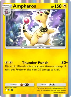 Ampharos - Wisdom of Sea and Sky