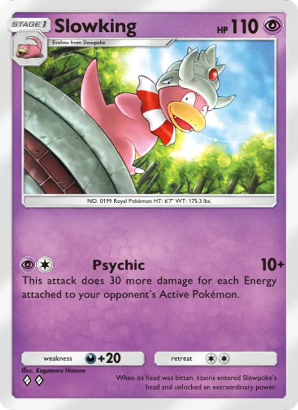 Slowking - Wisdom of Sea and Sky Pokemon Card