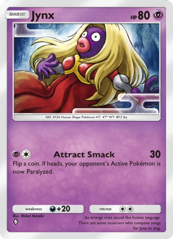 Jynx - Wisdom of Sea and Sky Pokemon Card