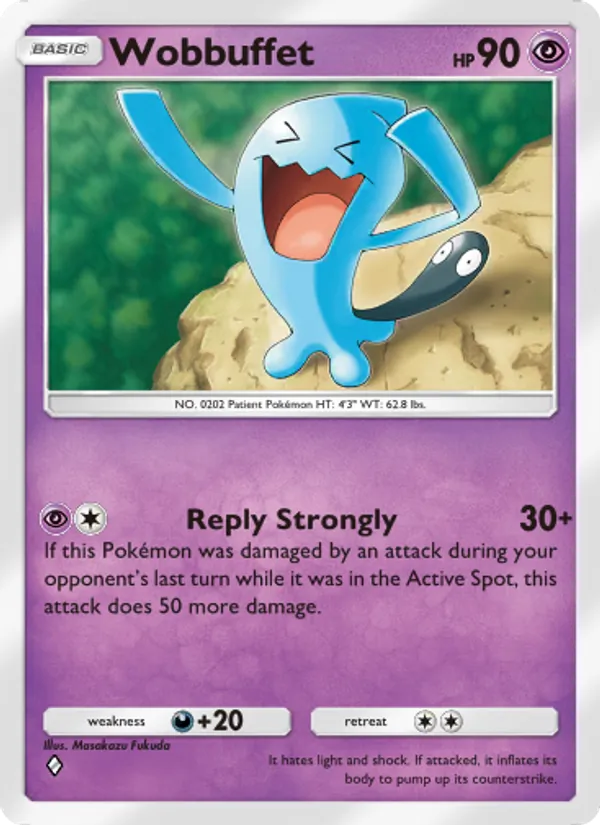 Wobbuffet - Wisdom of Sea and Sky Pokemon Card