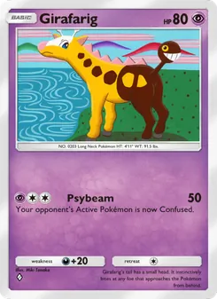 Girafarig - Wisdom of Sea and Sky
