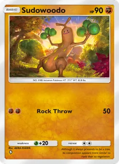 Sudowoodo - Wisdom of Sea and Sky