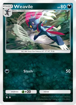 Weavile - Wisdom of Sea and Sky
