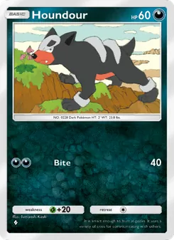 Houndour - Wisdom of Sea and Sky