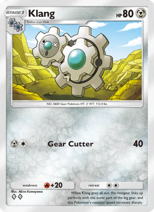 Klang - Wisdom of Sea and Sky Pokemon Card