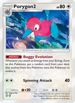 Porygon2 - Wisdom of Sea and Sky