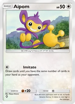 Aipom - Wisdom of Sea and Sky