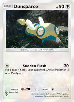 Dunsparce - Wisdom of Sea and Sky