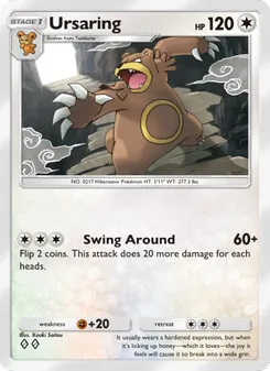 Ursaring - Wisdom of Sea and Sky
