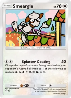 Smeargle - Wisdom of Sea and Sky