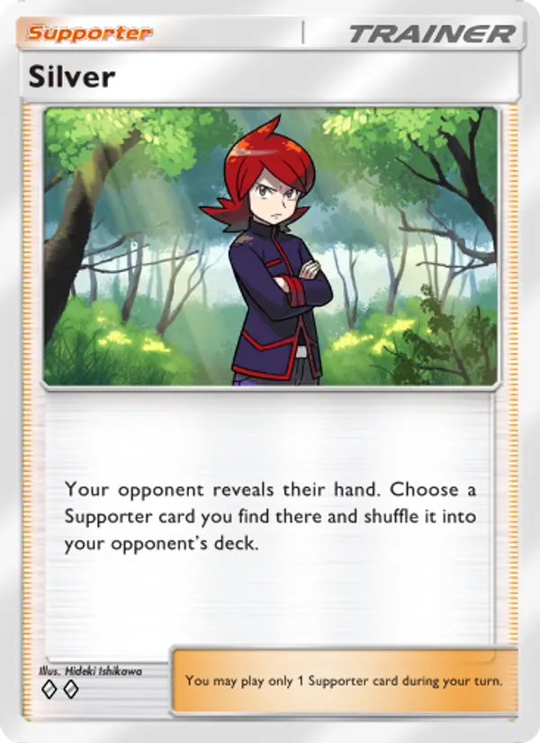 Silver - Wisdom of Sea and Sky Pokemon Card