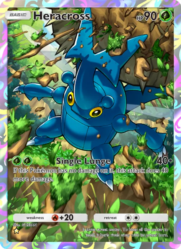 Heracross - Wisdom of Sea and Sky Pokemon Card