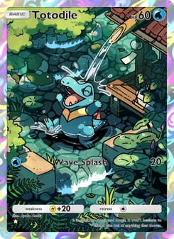 Totodile - Wisdom of Sea and Sky