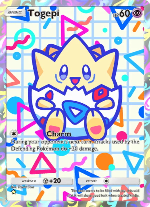 Togepi - Wisdom of Sea and Sky Pokemon Card