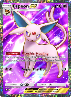 Espeon ex - Wisdom of Sea and Sky