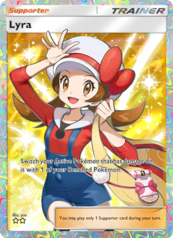Lyra - Wisdom of Sea and Sky Pokemon Card