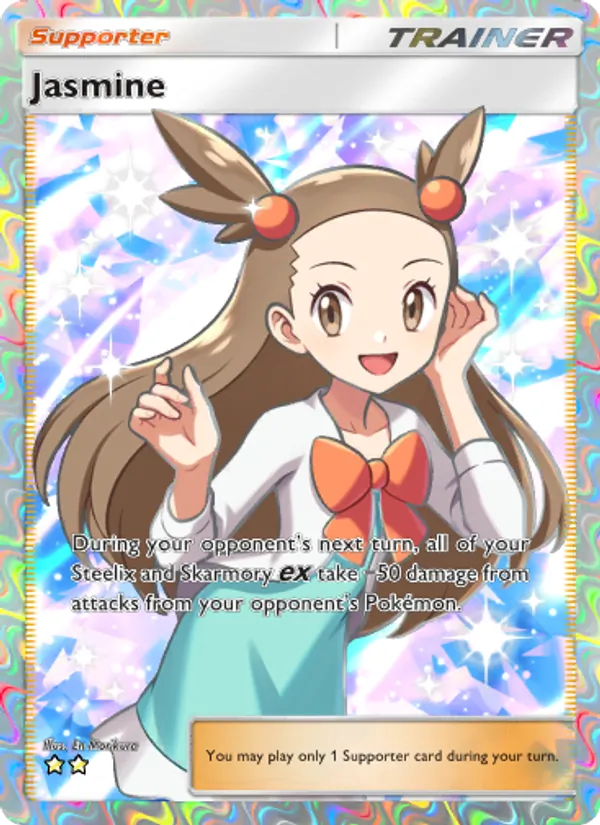 Jasmine - Wisdom of Sea and Sky Pokemon Card
