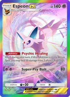 Espeon ex - Wisdom of Sea and Sky