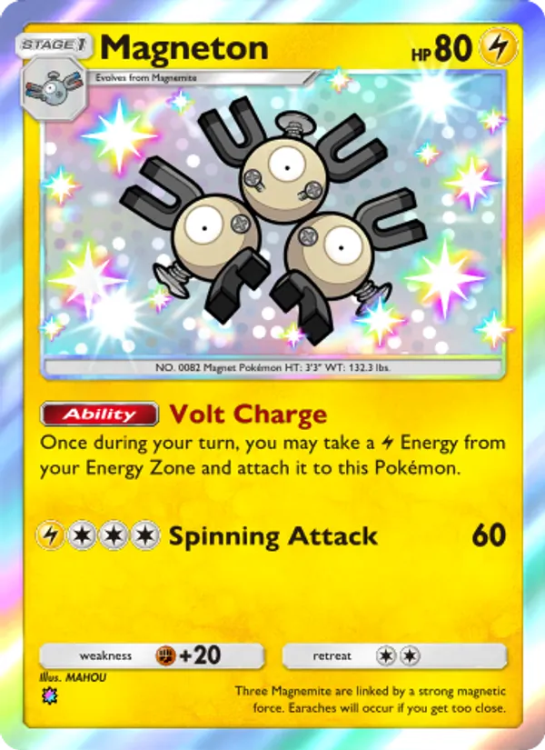 Magneton - Wisdom of Sea and Sky Pokemon Card