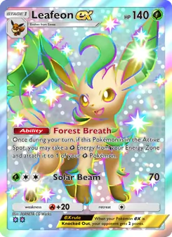 Leafeon ex - Wisdom of Sea and Sky
