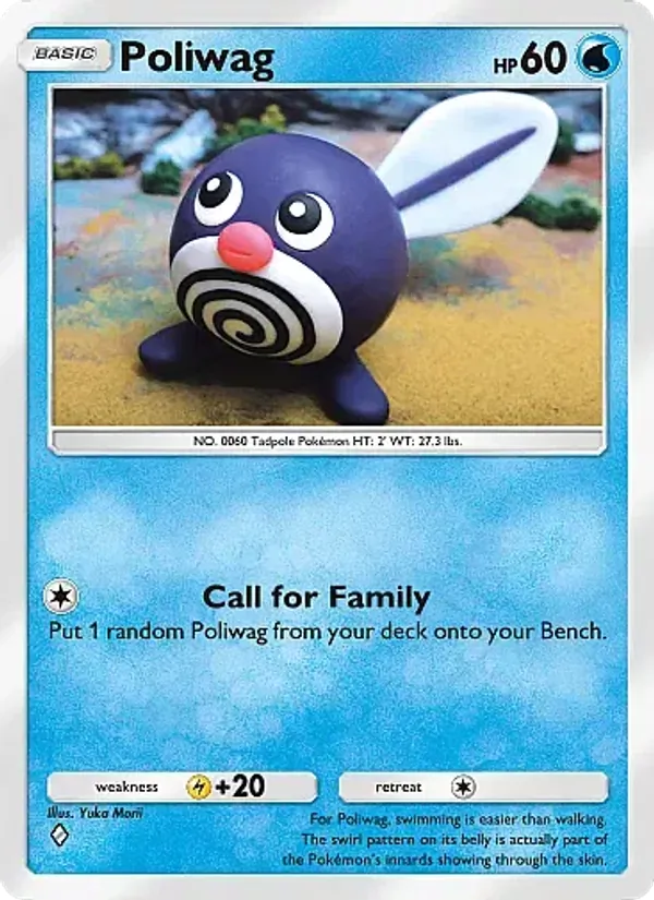 Poliwag - Secluded Springs Pokemon Card