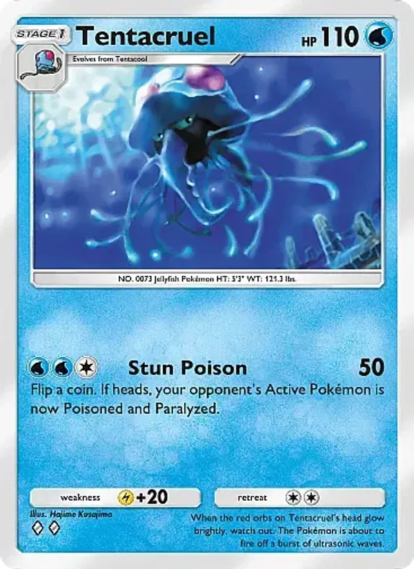 Tentacruel - Secluded Springs Pokemon Card