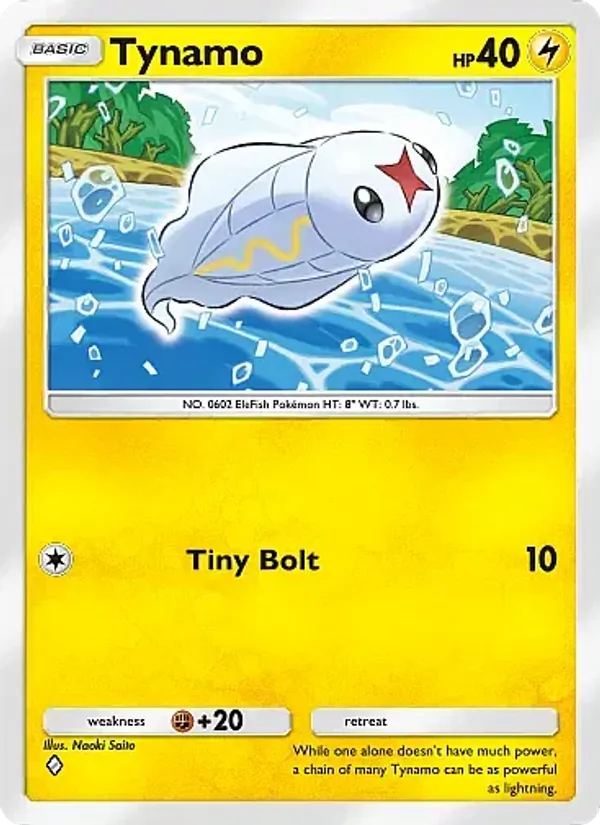 Tynamo - Secluded Springs Pokemon Card