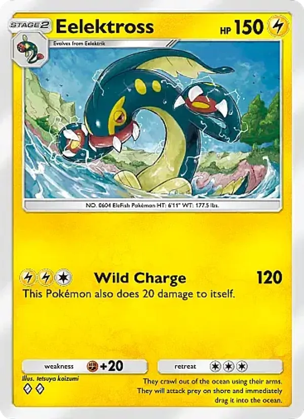 Eelektross - Secluded Springs Pokemon Card