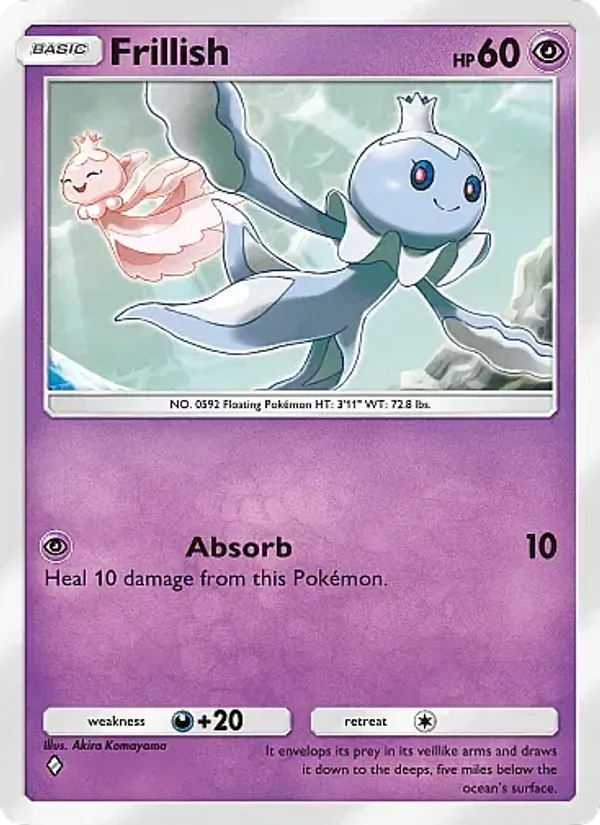 Frillish - Secluded Springs Pokemon Card