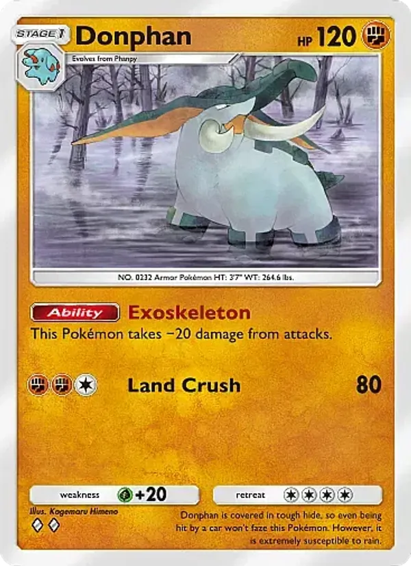 Donphan - Secluded Springs Pokemon Card
