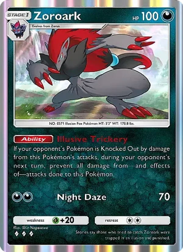 Zoroark - Secluded Springs Pokemon Card