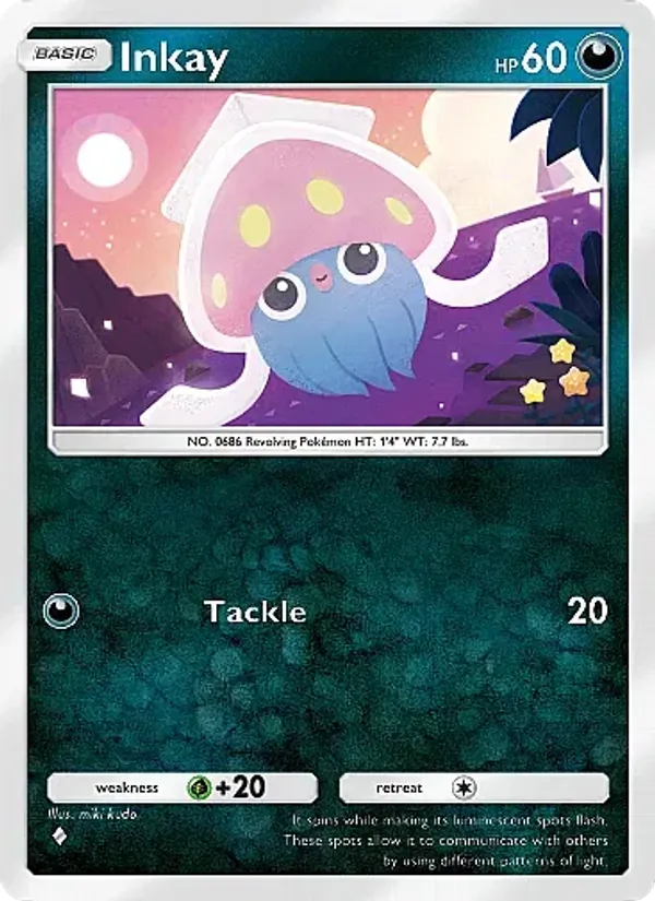 Inkay - Secluded Springs Pokemon Card