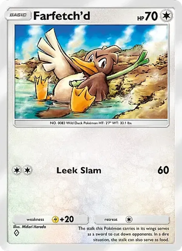 Farfetch'd - Secluded Springs Pokemon Card