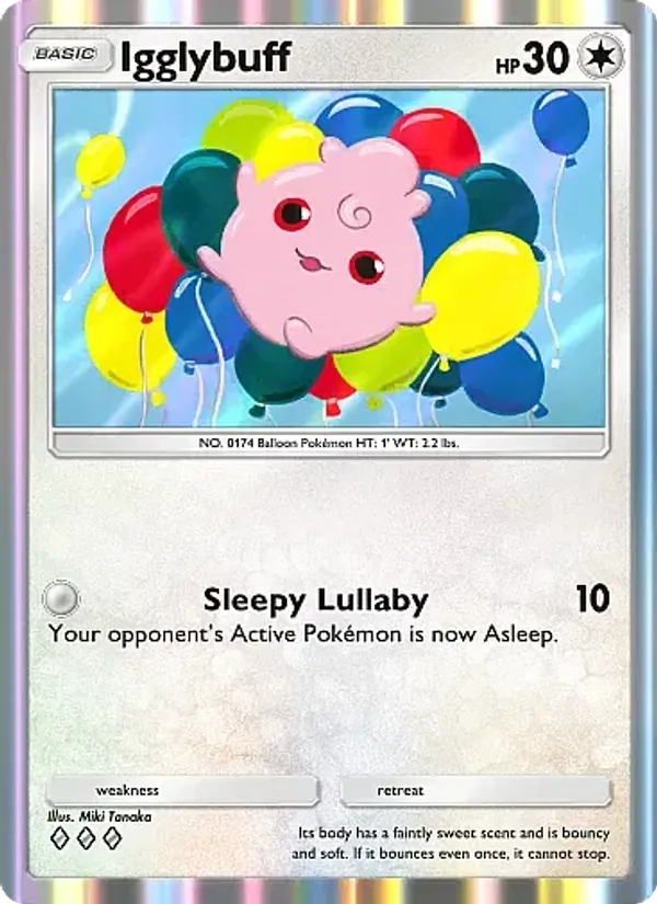 Igglybuff - Secluded Springs Pokemon Card