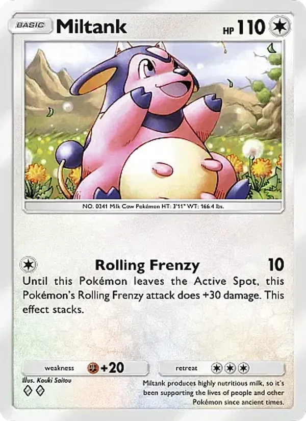 Miltank - Secluded Springs Pokemon Card