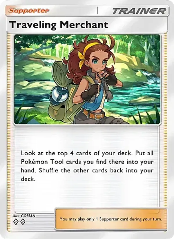 Traveling Merchant - Secluded Springs Pokemon Card