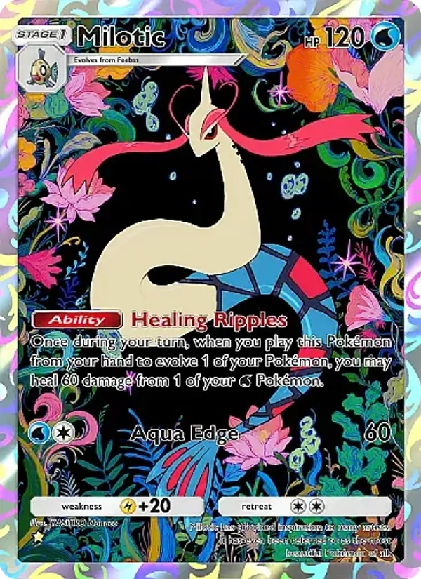 Milotic - Secluded Springs Pokemon Card