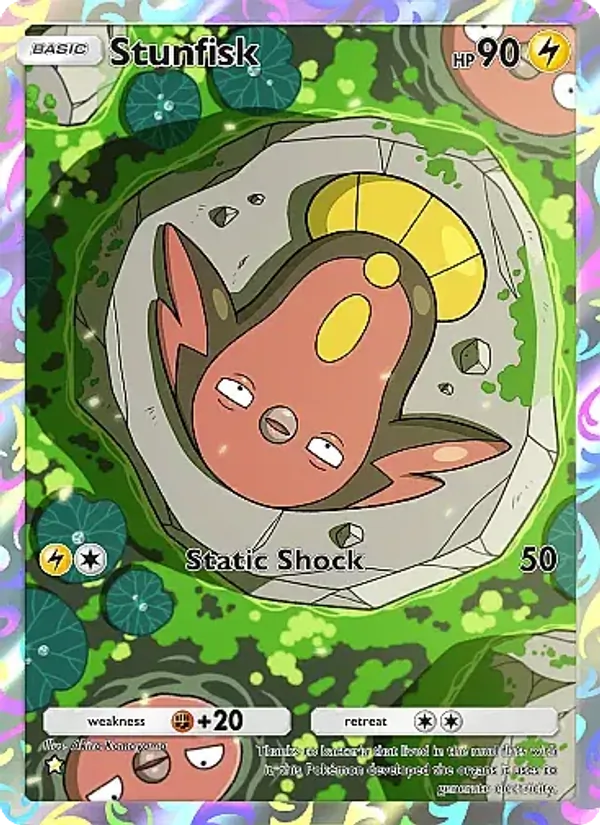 Stunfisk - Secluded Springs Pokemon Card