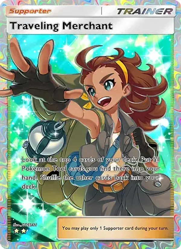Traveling Merchant - Secluded Springs Pokemon Card