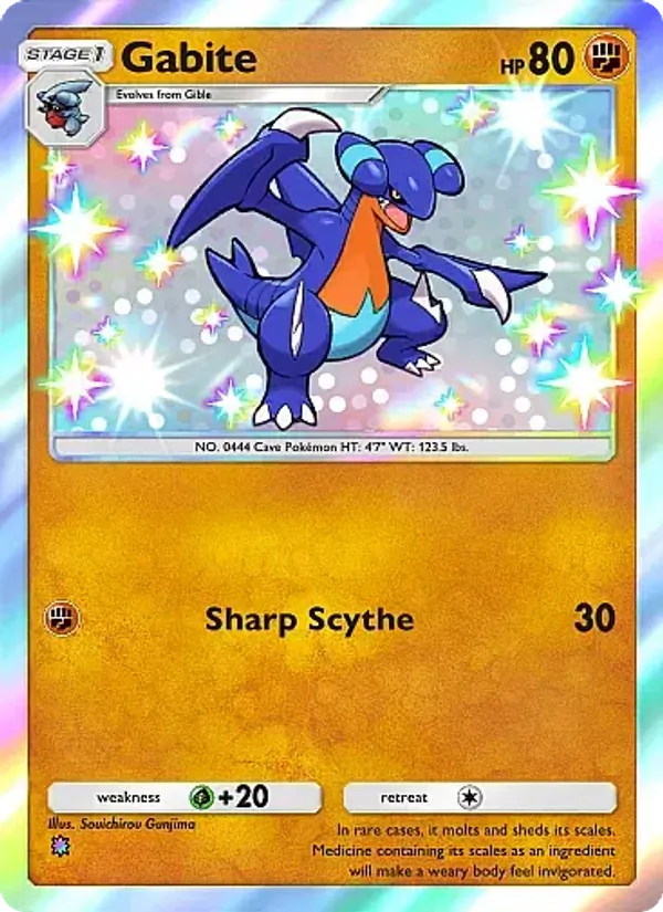 Gabite - Secluded Springs Pokemon Card