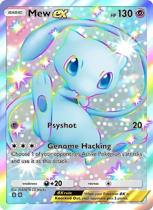 Mew ex - Secluded Springs Pokemon Card