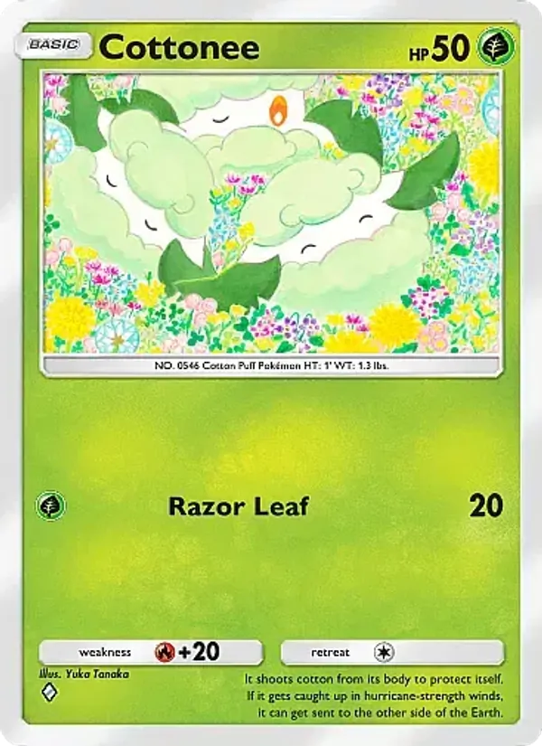 Cottonee - Mega Rising Pokemon Card