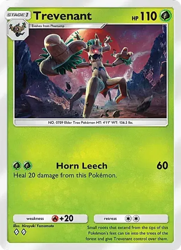 Trevenant - Mega Rising Pokemon Card