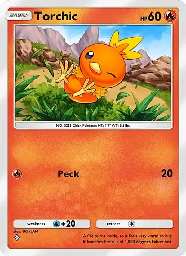 Torchic - Mega Rising Pokemon Card