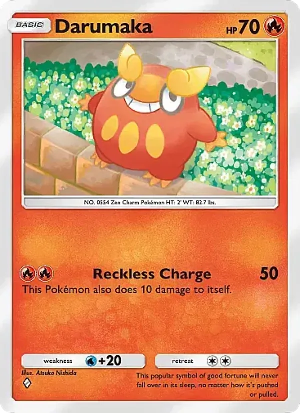 Darumaka - Mega Rising Pokemon Card