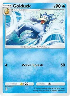 Golduck - Mega Rising