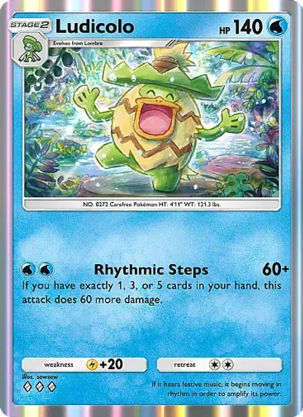 Ludicolo - Mega Rising Pokemon Card