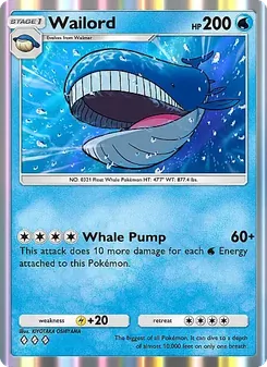 Wailord - Mega Rising