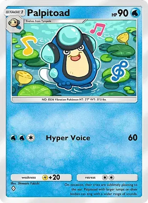 Palpitoad - Mega Rising Pokemon Card