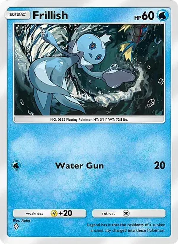 Frillish - Mega Rising Pokemon Card